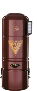 Odkurzacz centralny CycloVac H725 + zestaw do sprzątania Modern 9m.